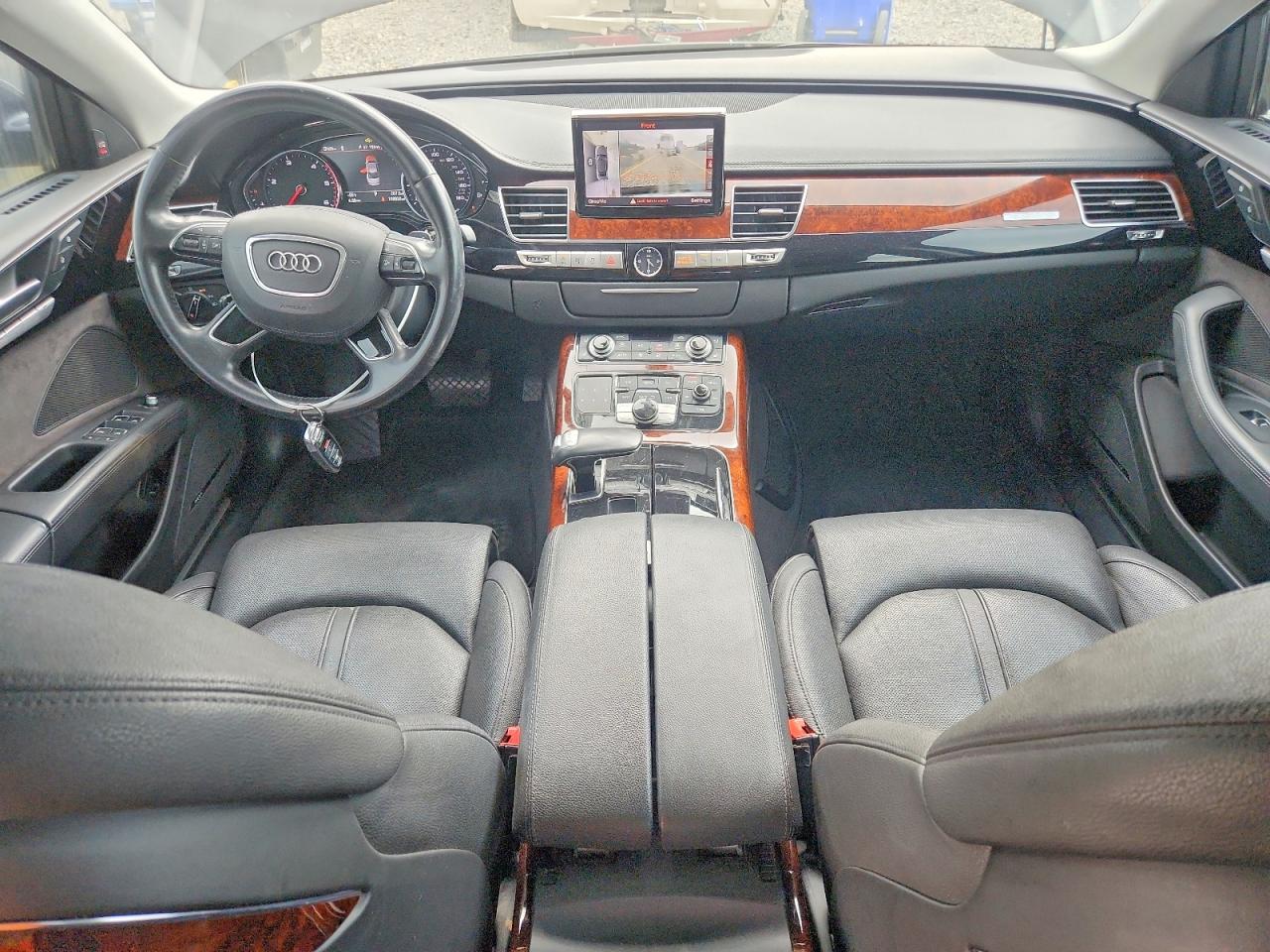 2014 Audi A8 L Tdi Quattro Черный vin: WAURMAFD9EN000842