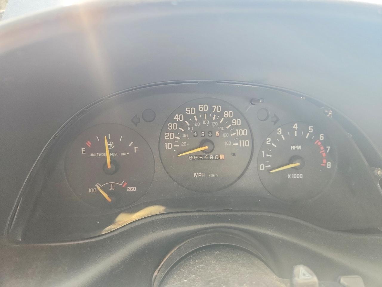 1996 Chevrolet Monte Carlo Ls Blue vin: 2G1WW12M3T9230150