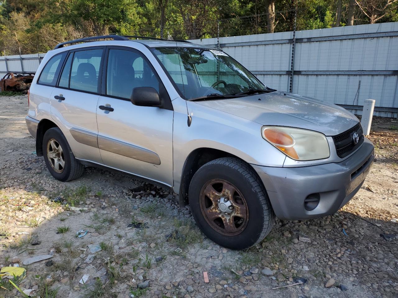 2005 Toyota Rav4 Silver vin: JTEGD20V650058496