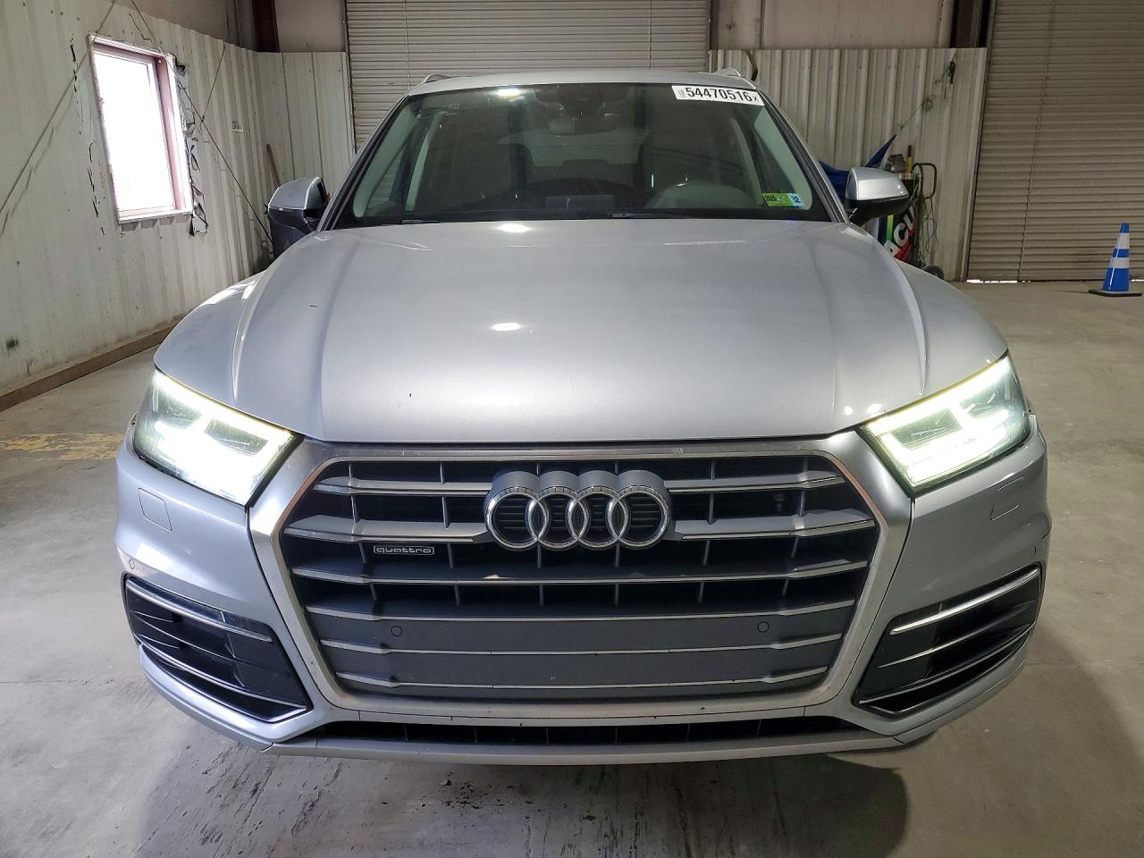 2018 Audi Q5 Premium Plus Silver vin: WA1BNAFY8J2239065