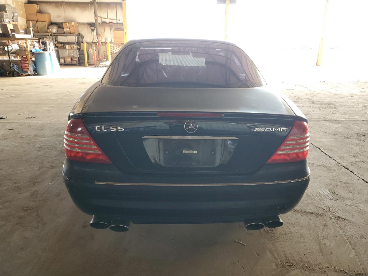 2003 Mercedes-benz Cl 55 Amg Black vin: WDBPJ74J83A033946