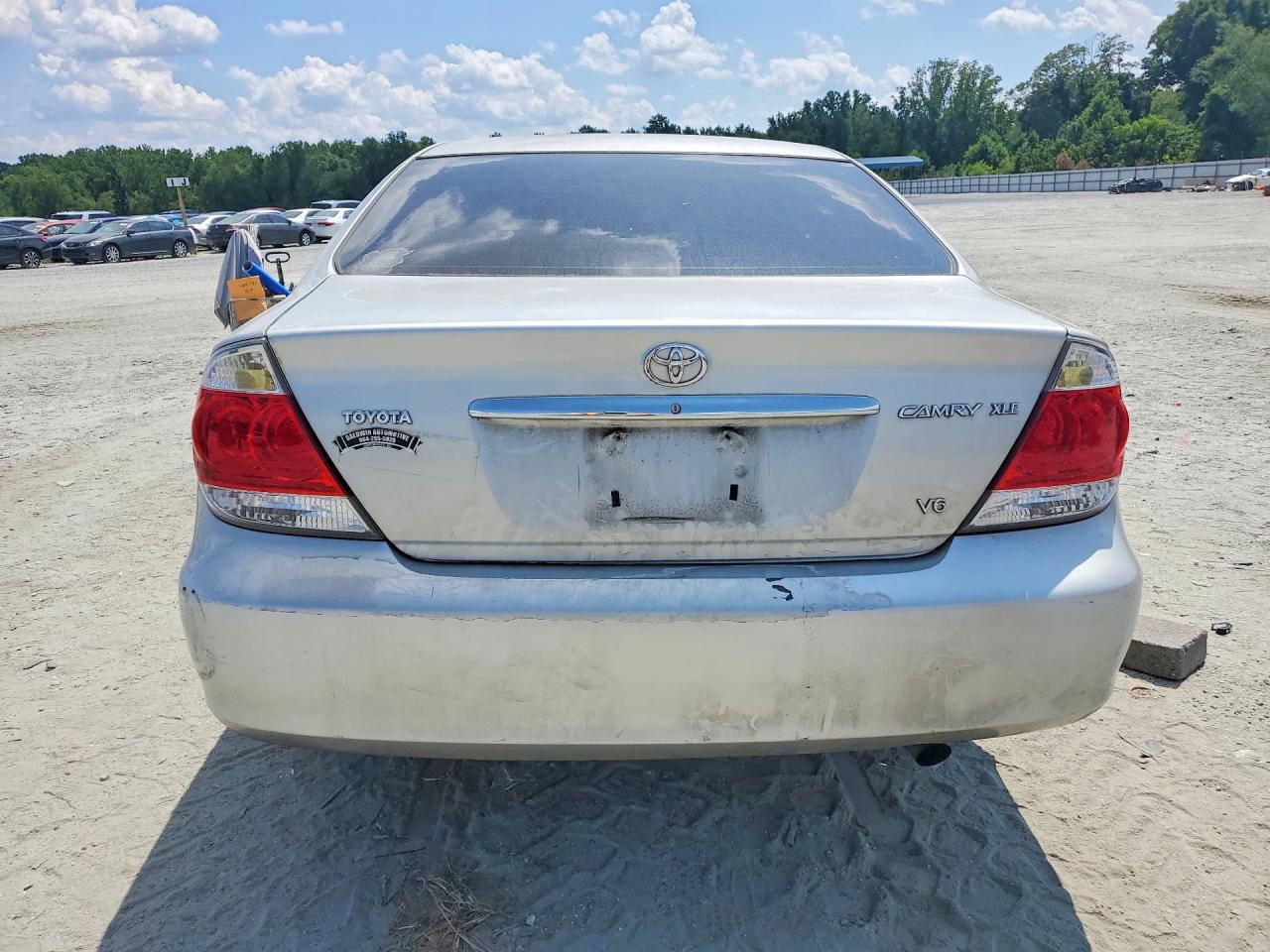 2005 Toyota Camry Xle V6 Silver vin: 4T1BF30K75U596343