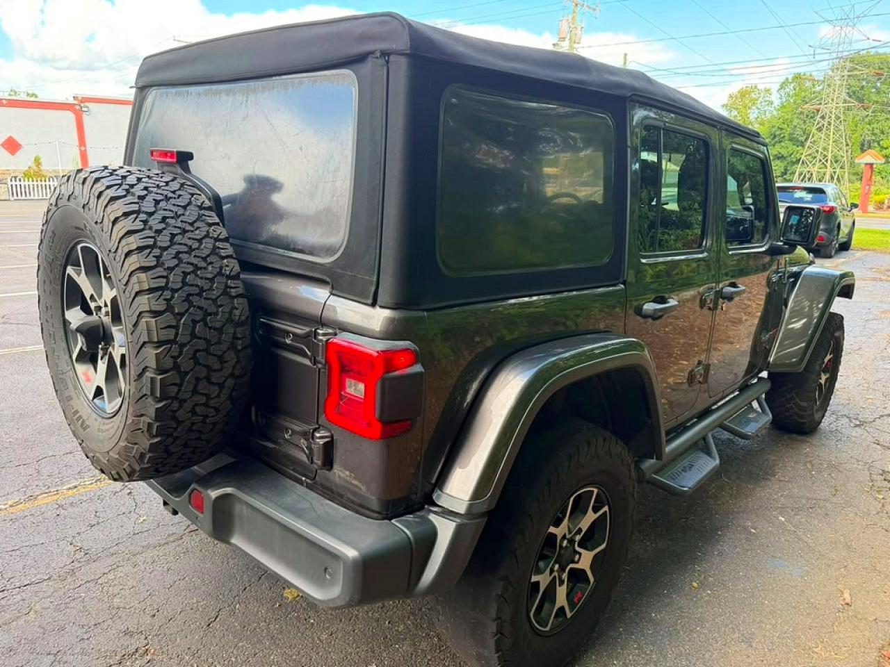 2020 Jeep Wrangler Unlimited Rubicon Black vin: 1C4HJXFN5LW211725