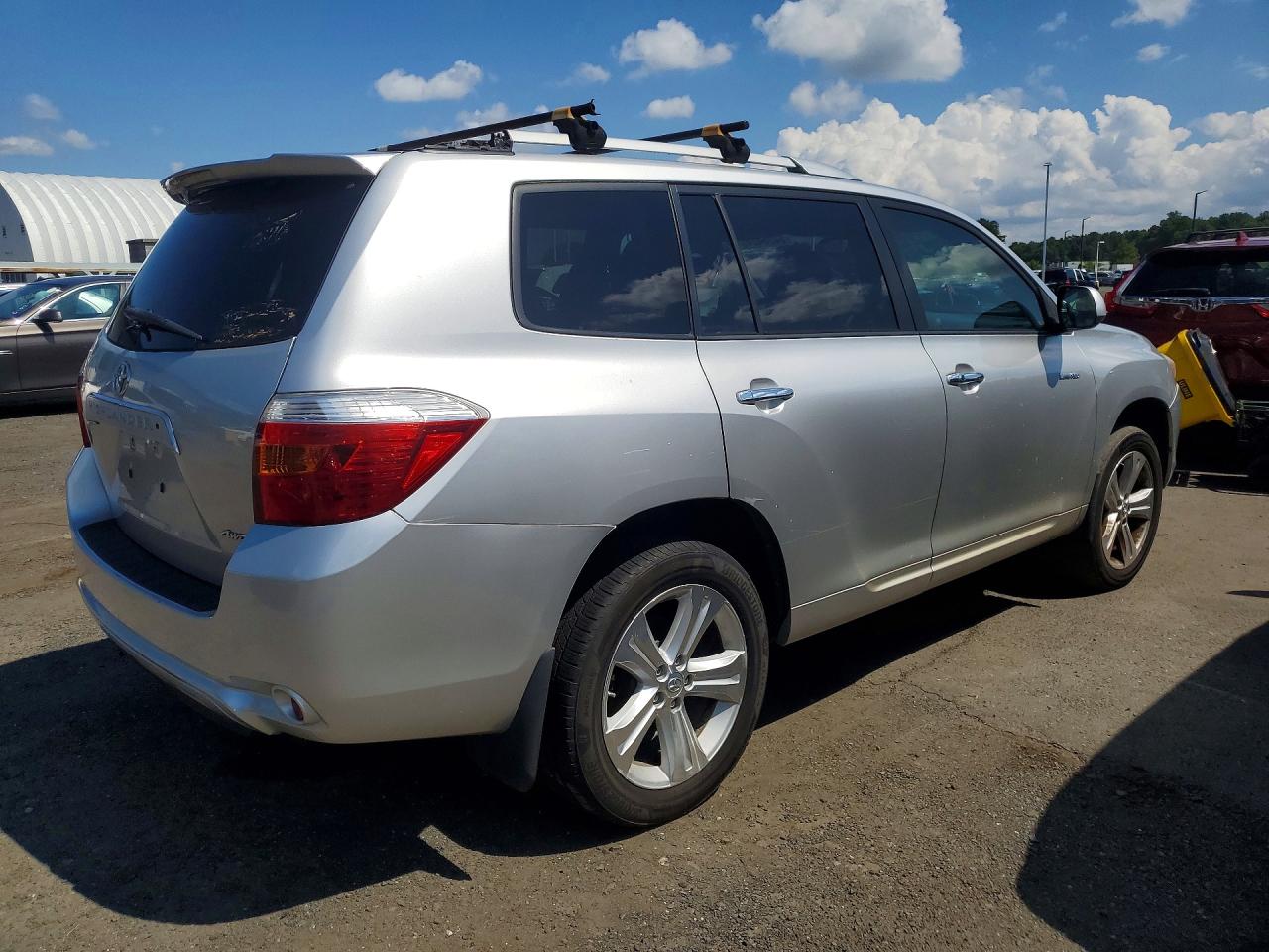 2010 Toyota Highlander Limited Silver vin: JTEDK3EH6A2167461