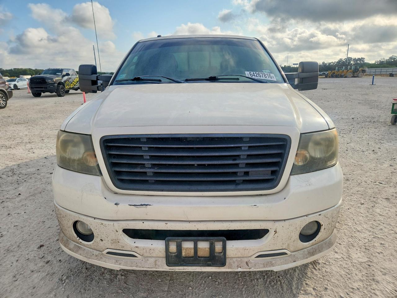 2008 Ford F150 Supercrew Белый vin: 1FTPW12V08FB26749