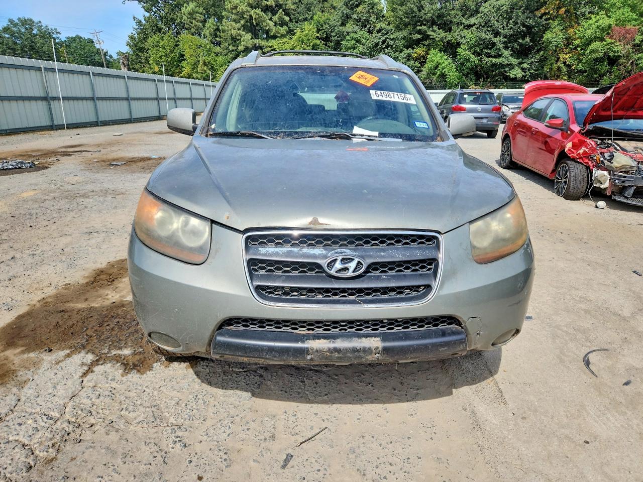 2007 Hyundai Santa Fe Gls Tan vin: 5NMSG13D37H071874