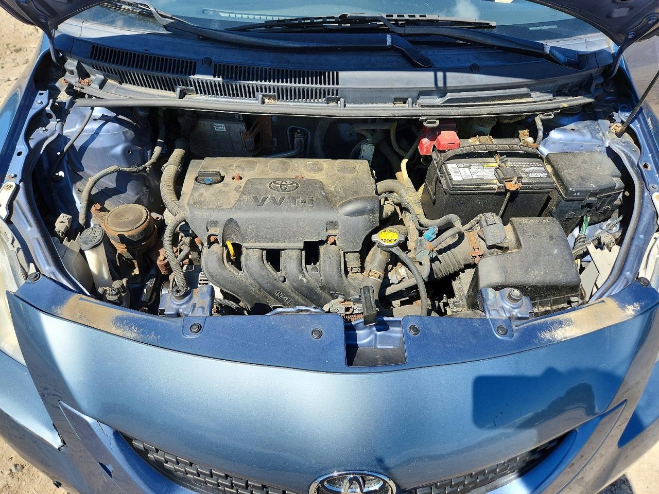 2012 Toyota Yaris Fleet Blue vin: JTDBT4K31CL021571