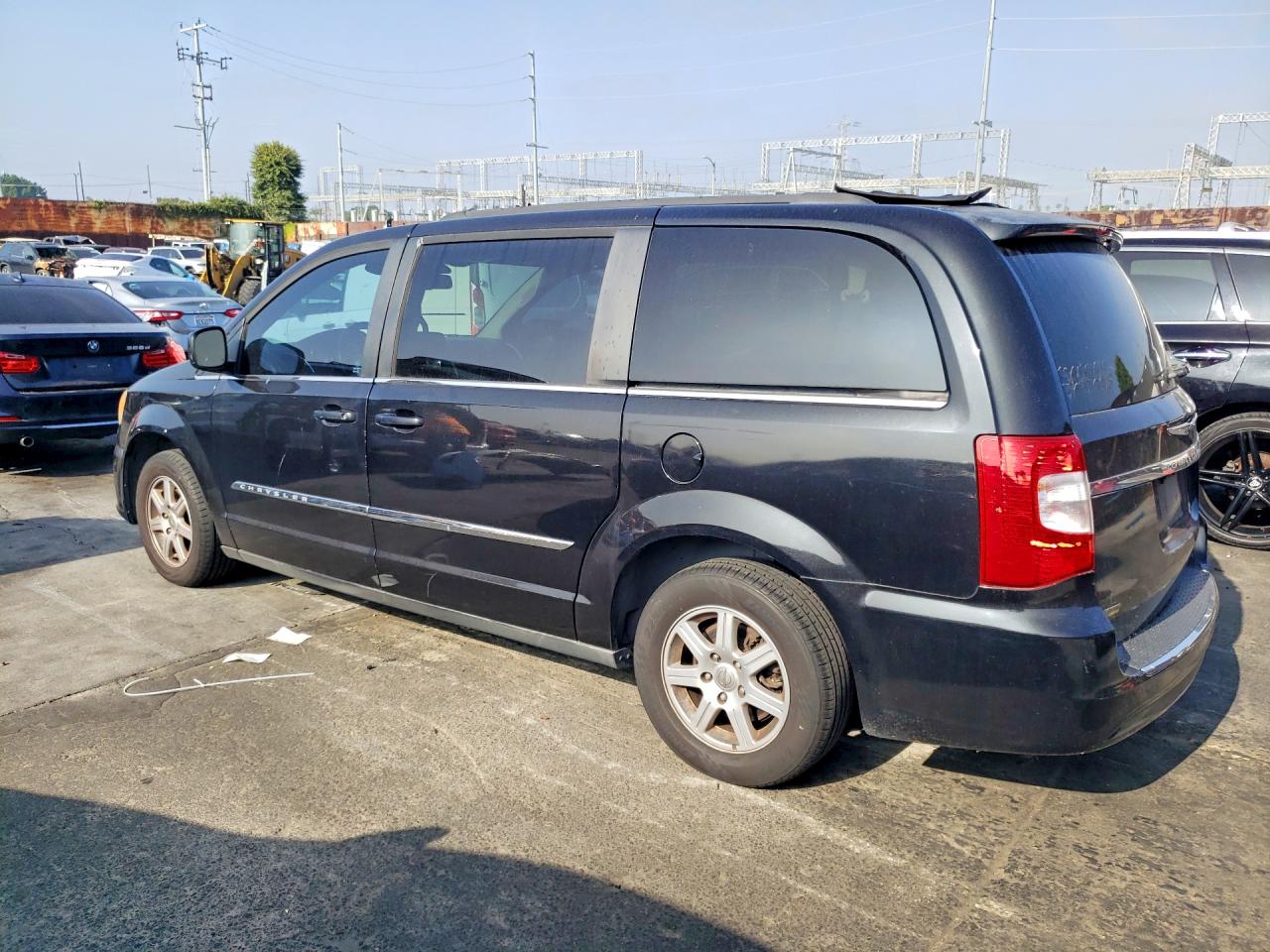 2012 Chrysler Town & Country Touring Black vin: 2C4RC1BG0CR293312