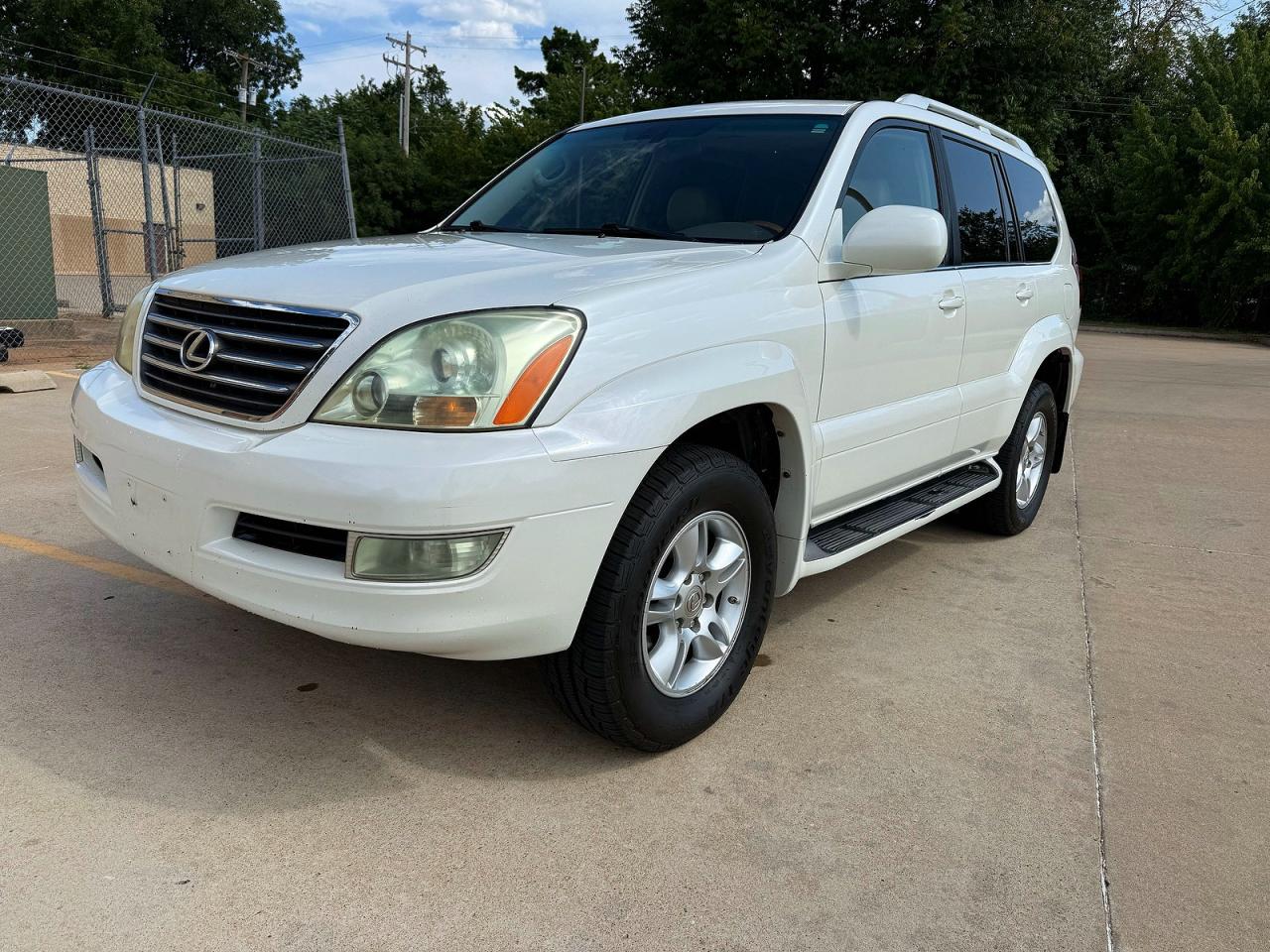 2006 Lexus Gx 470 White vin: JTJBT20X260118615