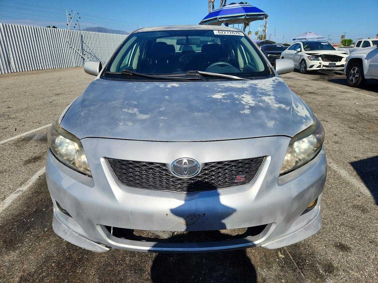 2010 Toyota Corolla S Silver vin: 1NXBU4EE8AZ239228