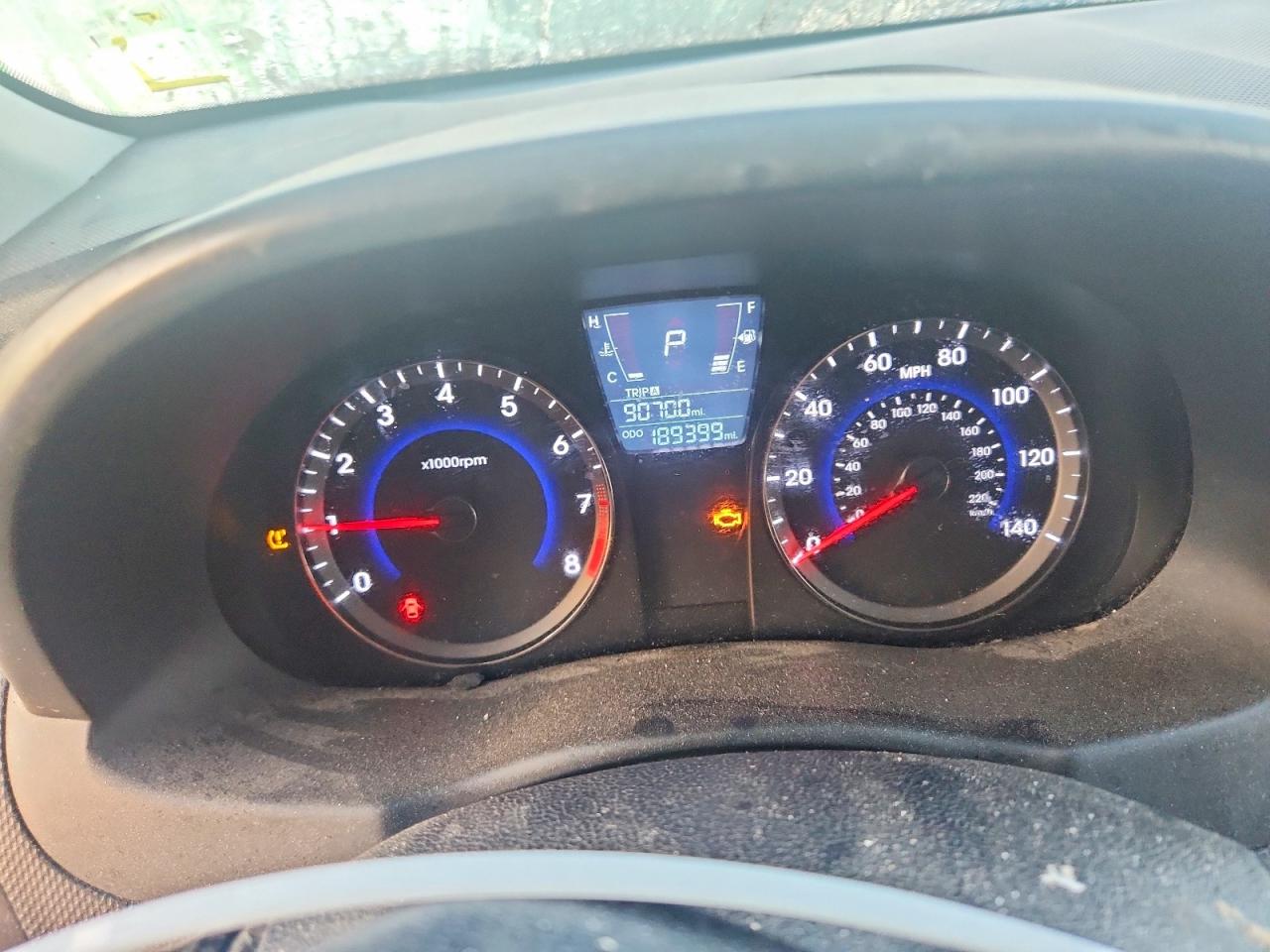 2014 Hyundai Accent Gs Green vin: KMHCT5AE7EU193495