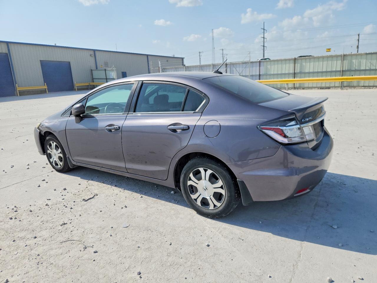 2015 Honda Civic Hybrid Gray vin: 19XFB4F23FE001390