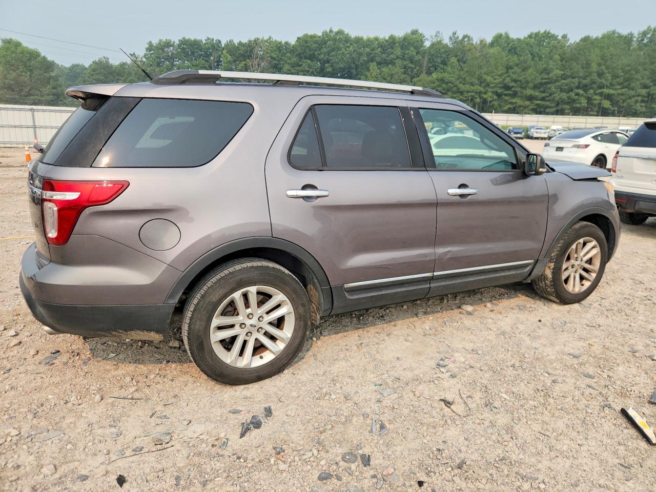 2013 Ford Explorer Xlt Gray vin: 1FM5K7D81DGB25087