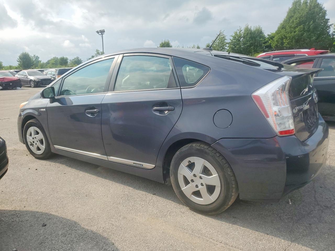 2010 Toyota Prius Iii Gray vin: JTDKN3DUXA5220033
