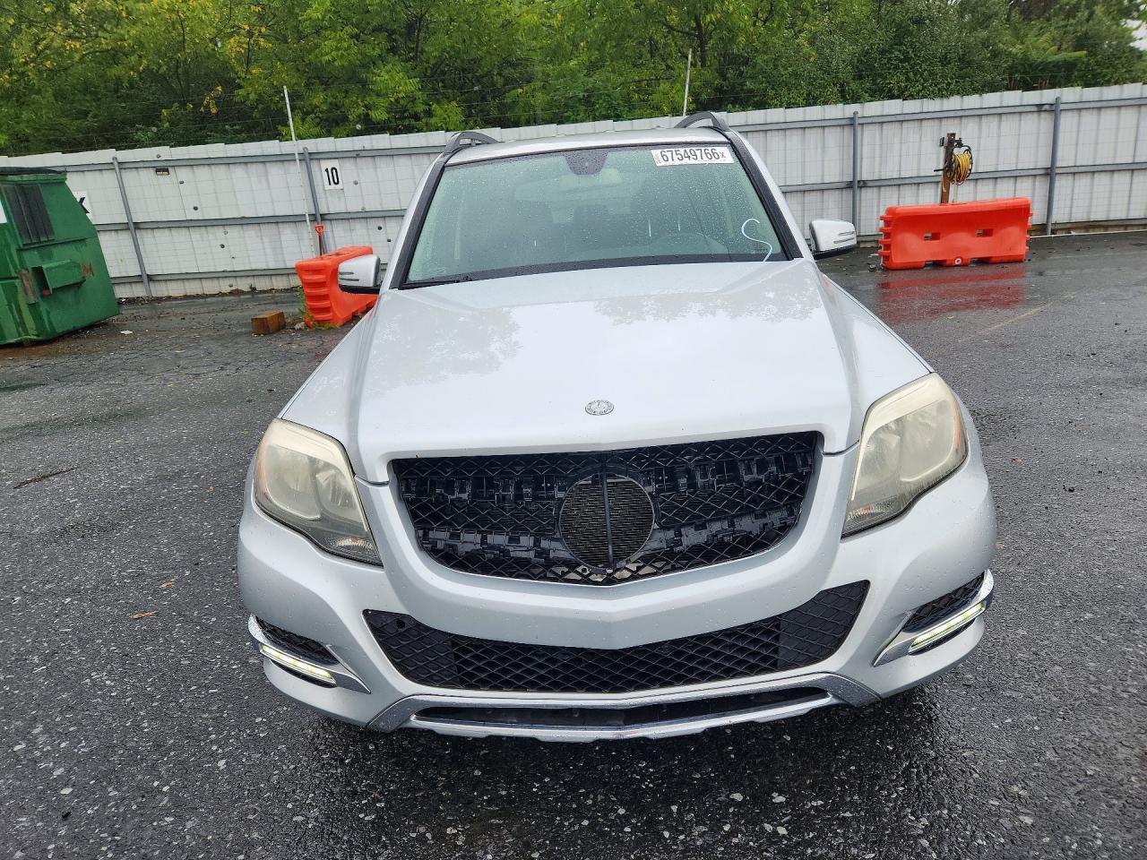 2014 Mercedes-benz Glk 350 Silver vin: WDCGG5HB0EG156433