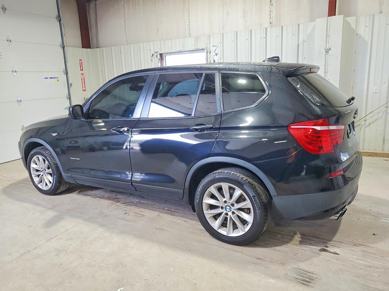 2014 Bmw X3 Xdrive28i Black vin: 5UXWX9C57E0D40787