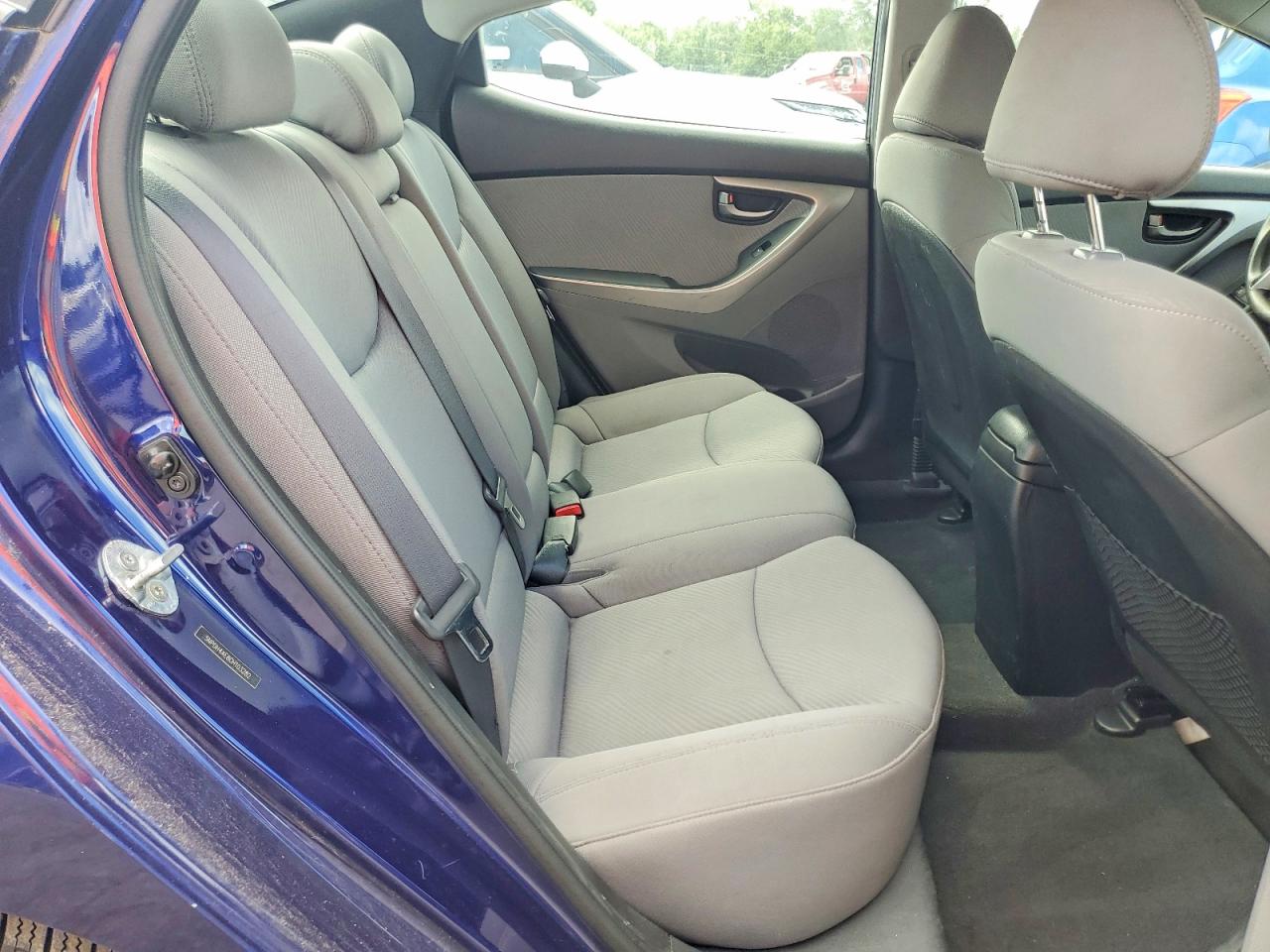 2012 Hyundai Elantra Gls Синий vin: 5NPDH4AE8CH103282