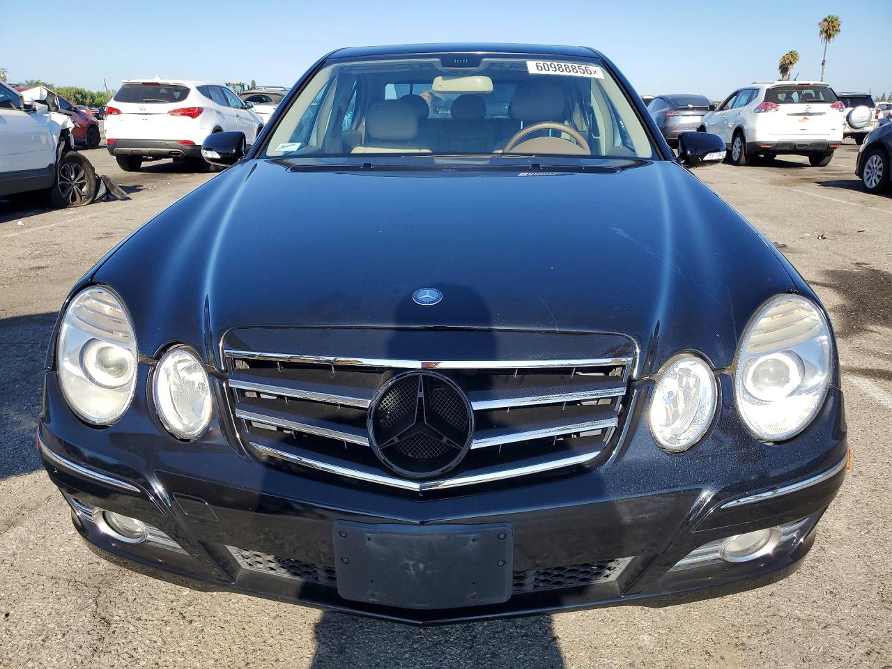2007 Mercedes-benz E 350 Black vin: WDBUF56X67B001085