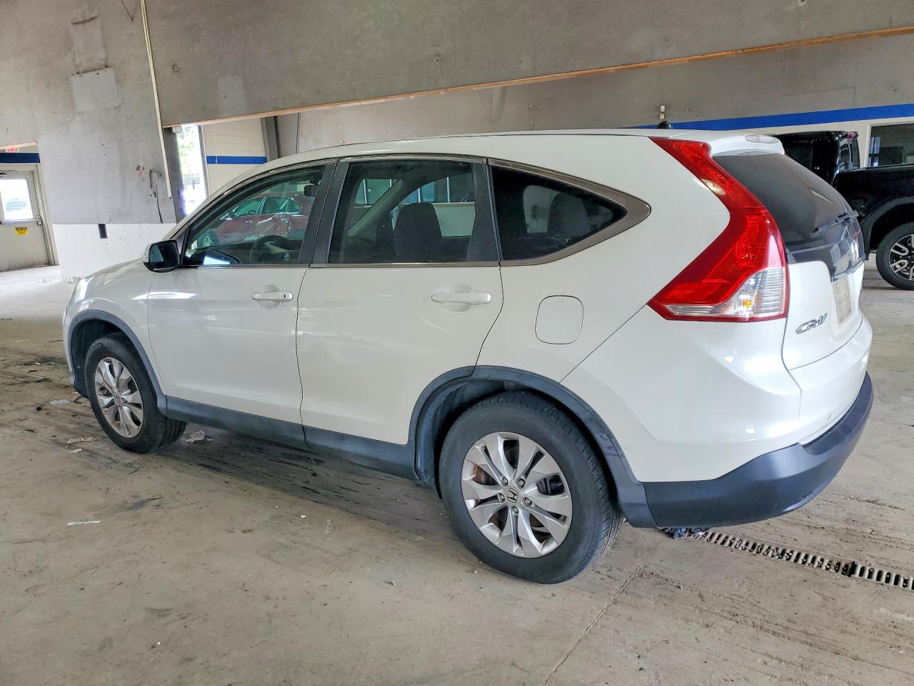 2014 Honda Cr-v Ex White vin: 5J6RM4H5XEL070074