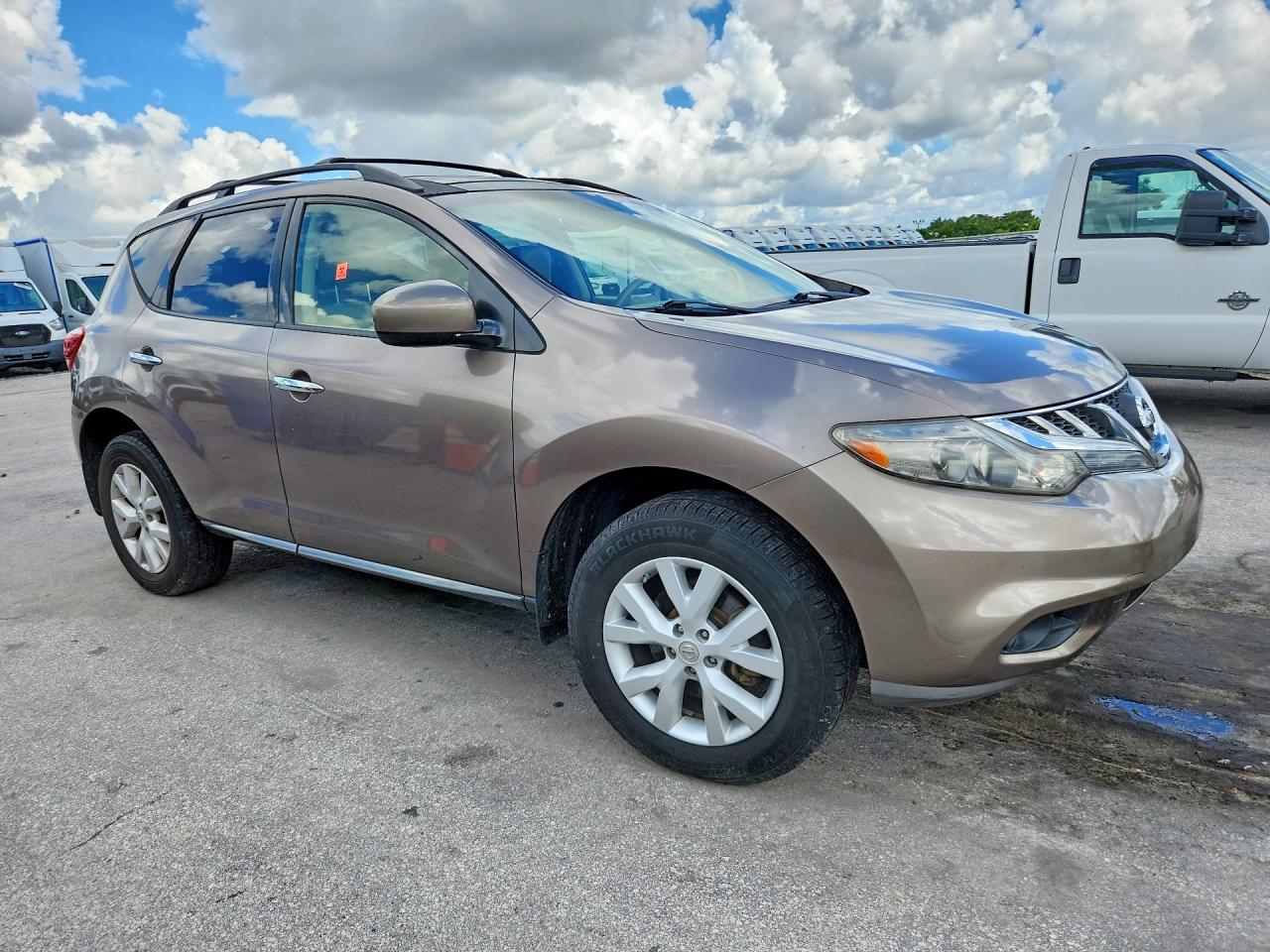 2012 Nissan Murano S Brown vin: JN8AZ1MW9CW232830