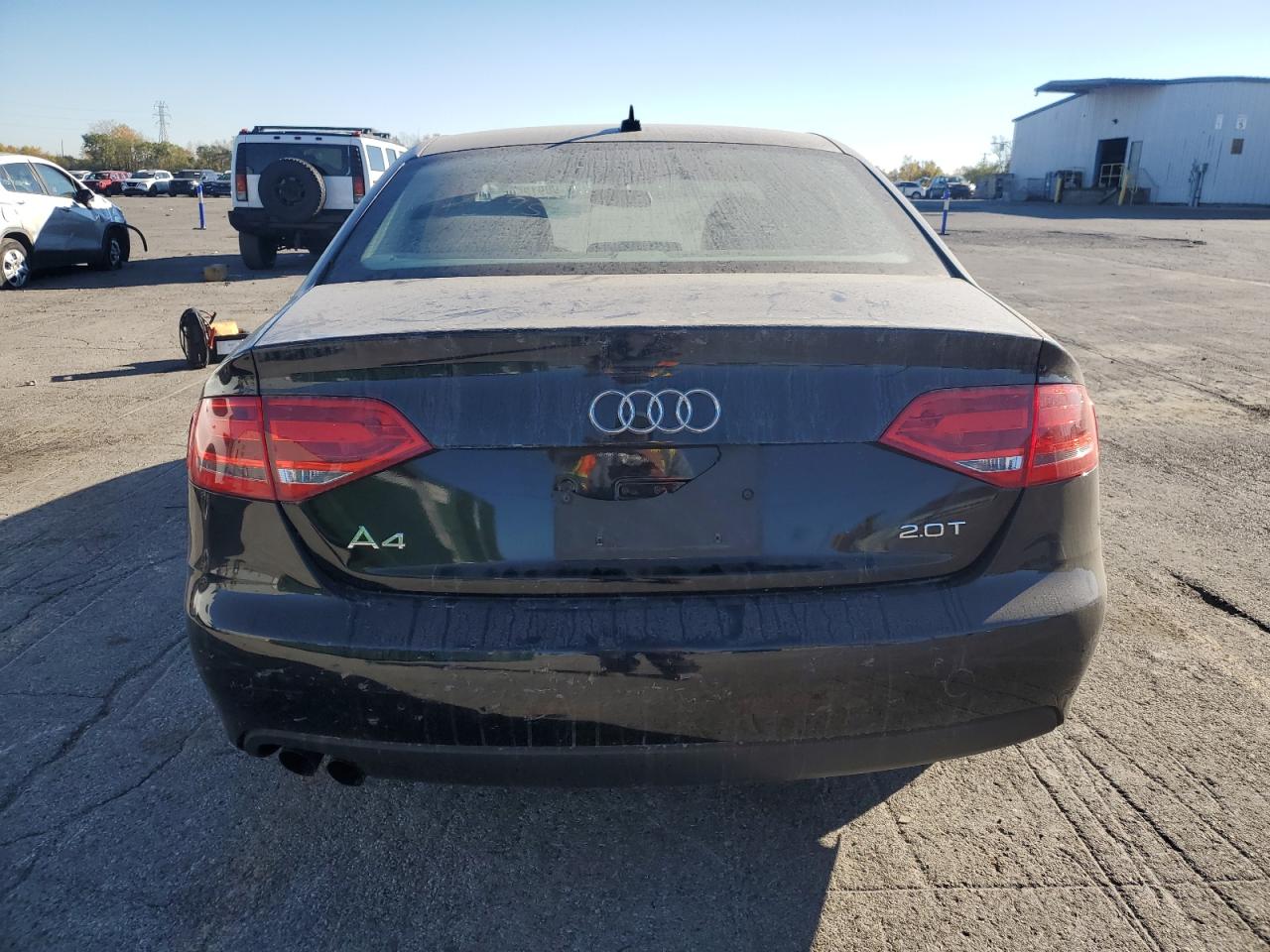 2012 Audi A4 Premium Black vin: WAUAFAFL3CN011329