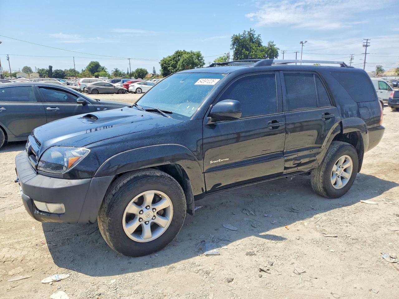 2005 Toyota 4runner Sport Edition Black vin: JTEZT14R250024185