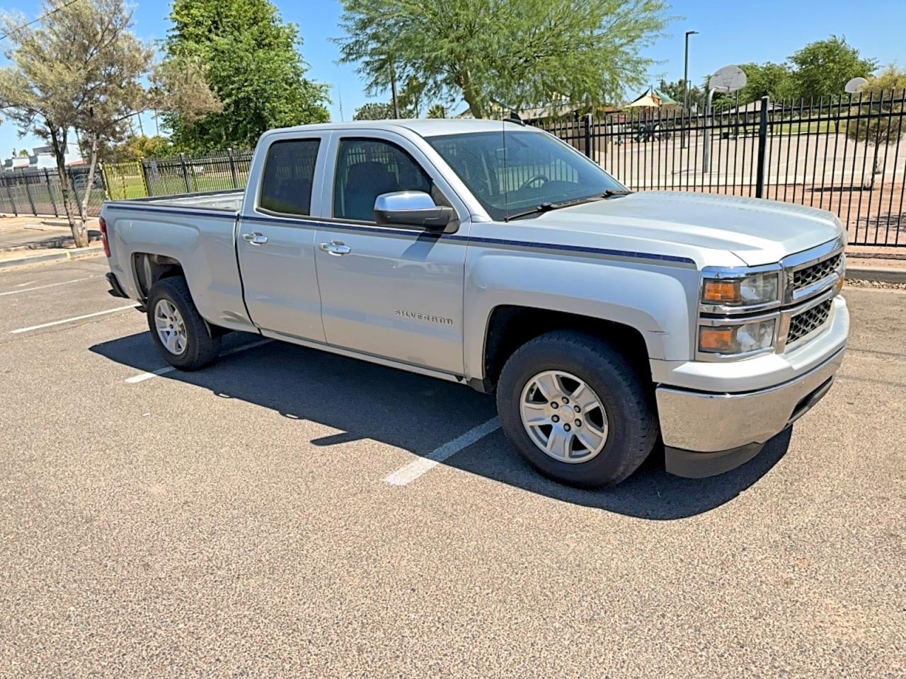 2015 Chevrolet Silverado C1500 Silver vin: 1GCRCPEH7FZ379699