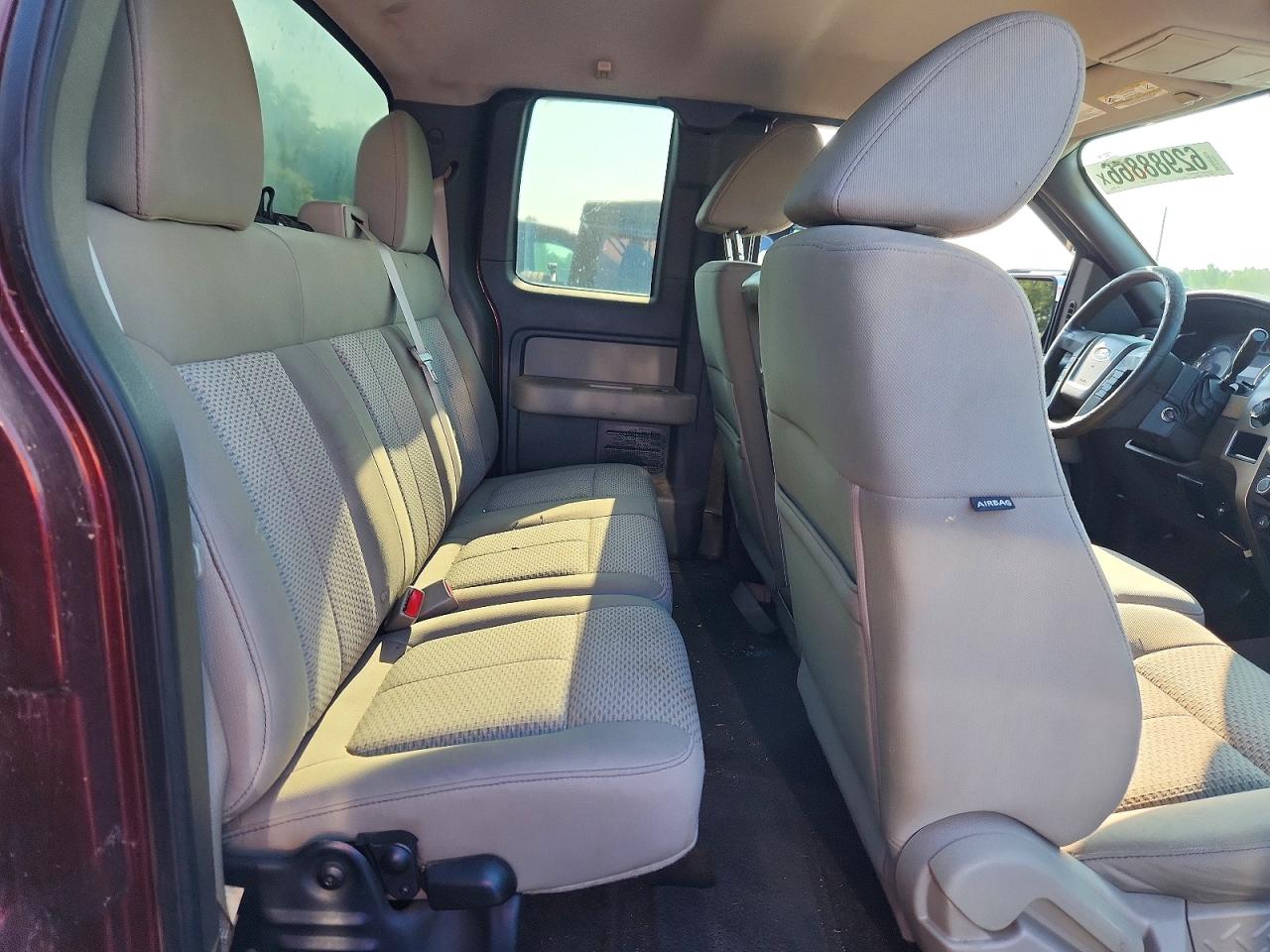 2010 Ford F150 Super Cab Burgundy vin: 1FTFX1EV9AFA86469