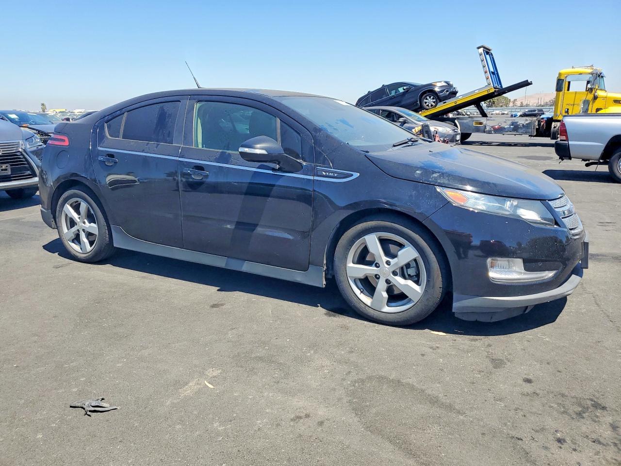 2014 Chevrolet Volt Black vin: 1G1RF6E49EU165896