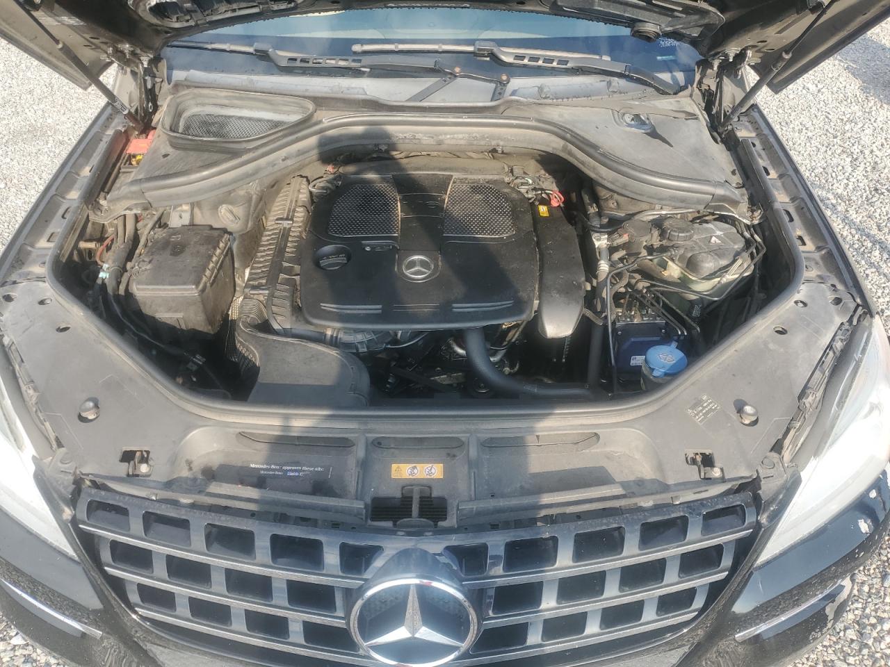 2014 Mercedes-benz Ml 350 Black vin: 4JGDA5JB8EA341199