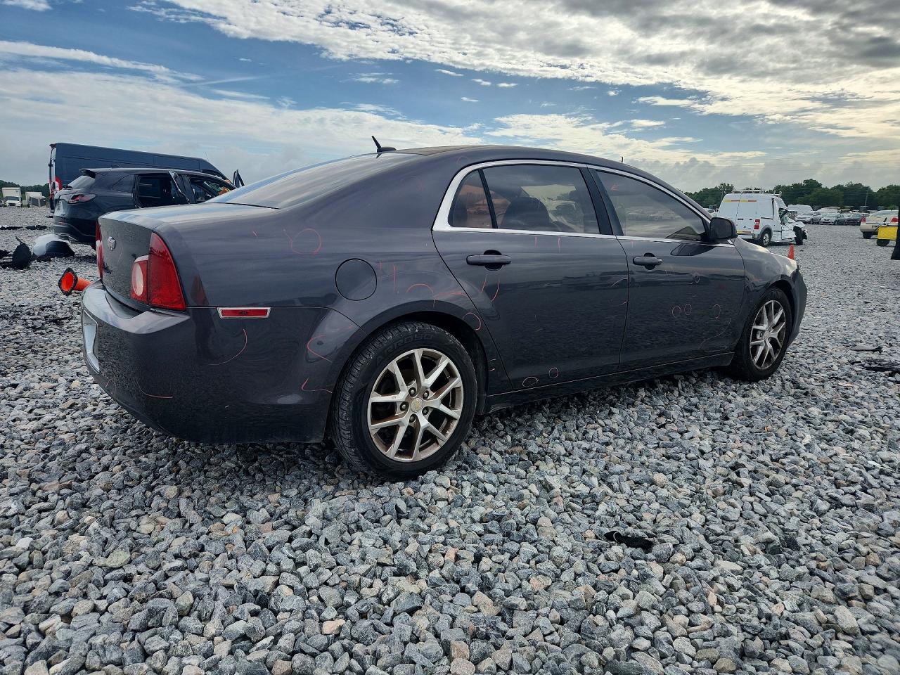 2010 Chevrolet Malibu Ls Gray vin: 1G1ZB5EB4AF311012