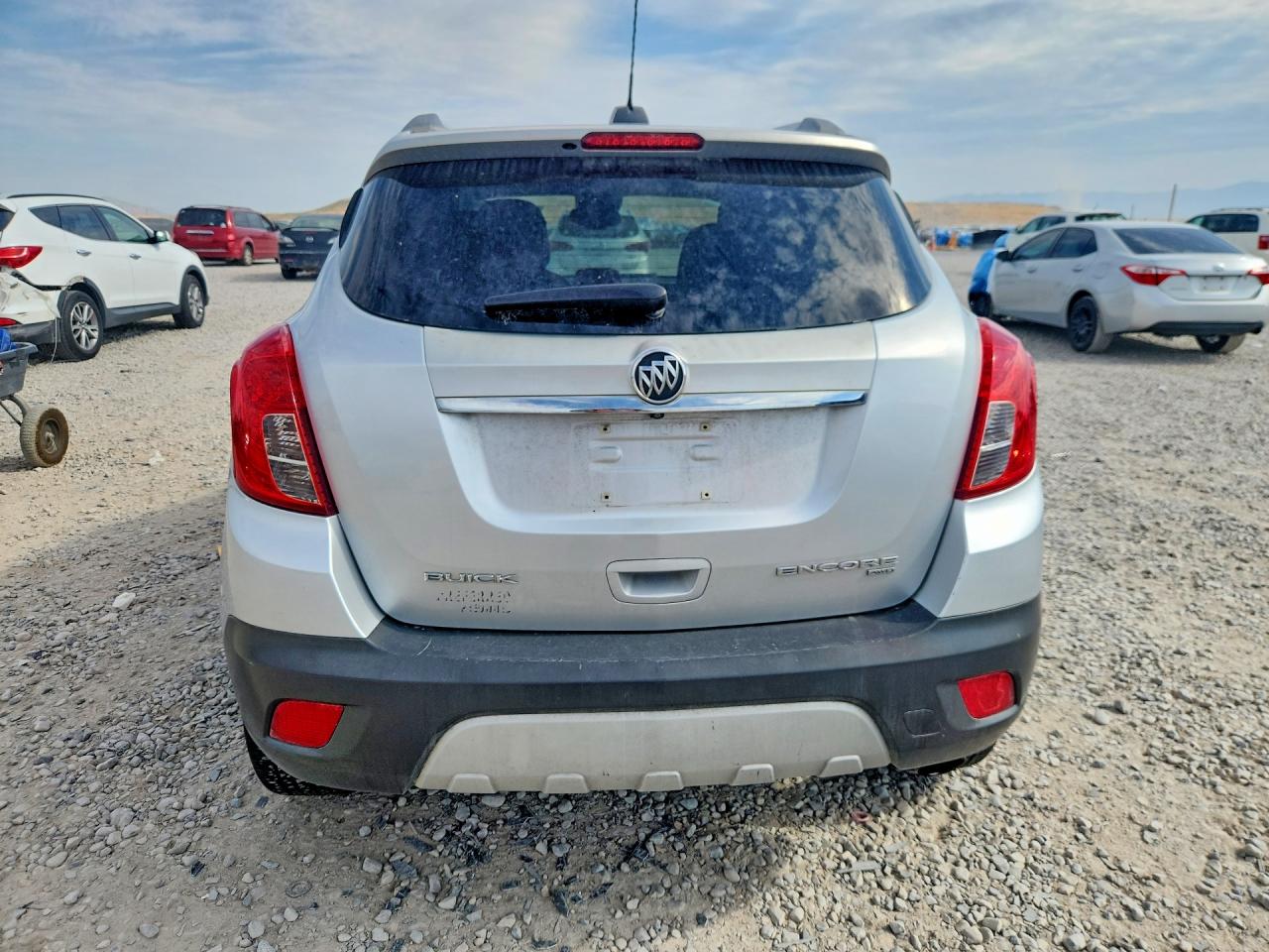 2015 Buick Encore Convenience Серебряный vin: KL4CJFSB8FB040362
