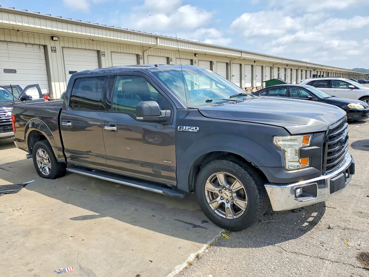 2015 Ford F150 Supercrew Gray vin: 1FTEW1CP2FFC31801
