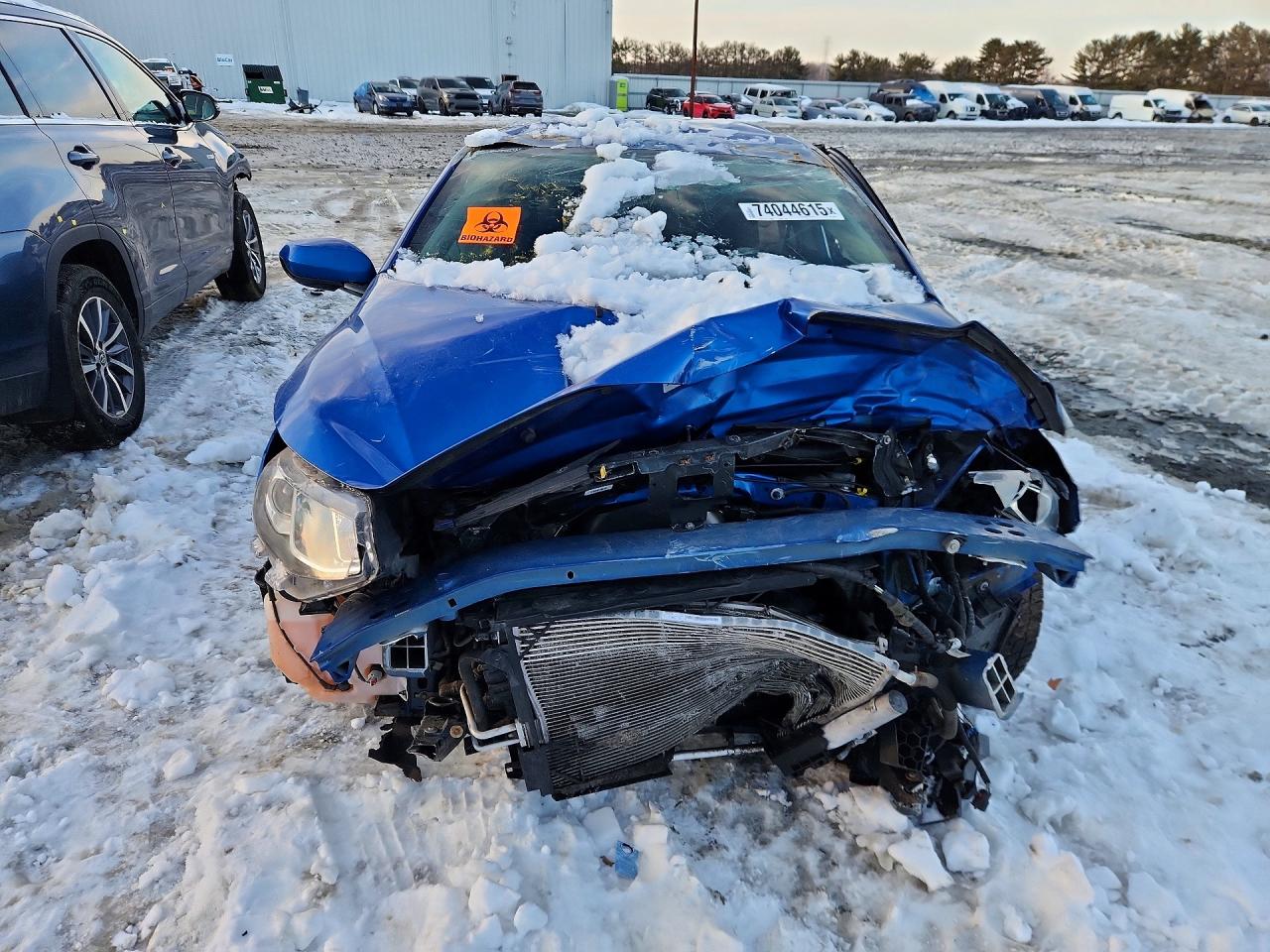 2017 Chevrolet Volt Lt Синий vin: 1G1RA6S55HU213989