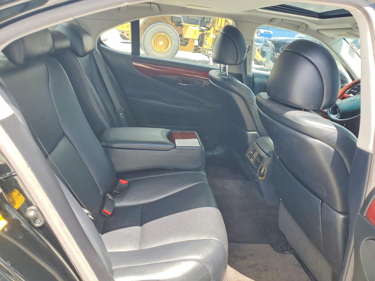 2007 Lexus Ls 460 Black vin: JTHBL46F975018317