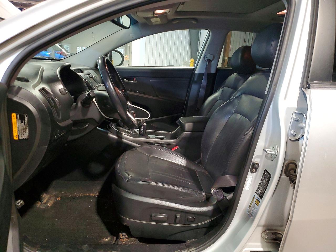 2013 Kia Sportage Ex Silver vin: KNDPCCA23D7404589