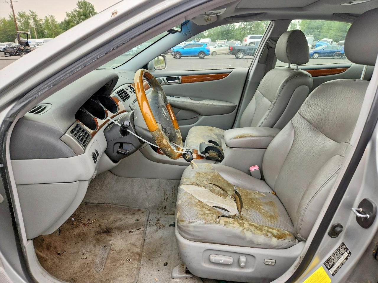 2005 Lexus Es 330 Silver vin: JTHBA30G255100694