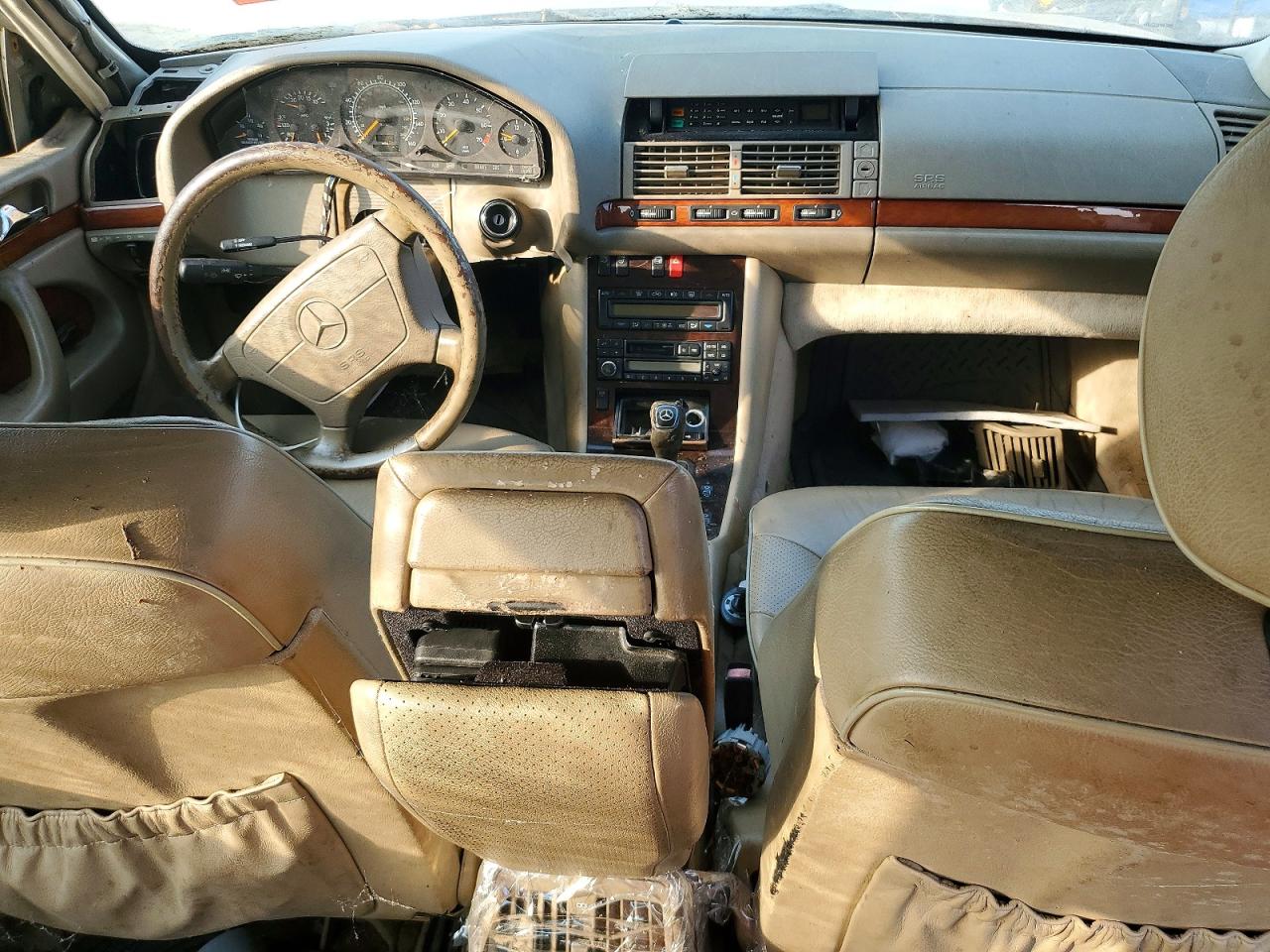 1997 Mercedes-benz S 320w Silver vin: WDBGA32G6VA370943
