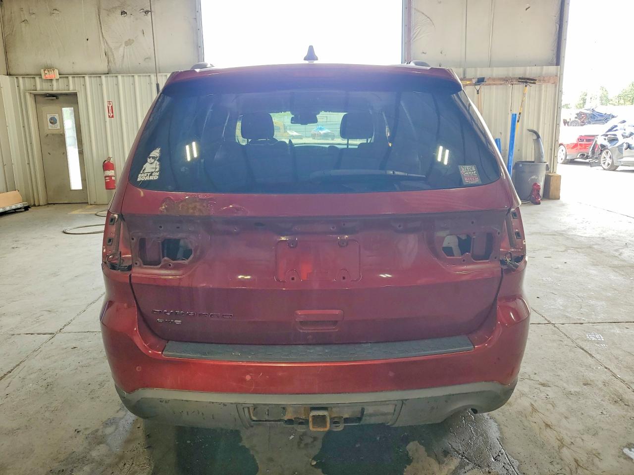 2014 Dodge Durango Sxt Red vin: 1C4RDJAG5EC562866