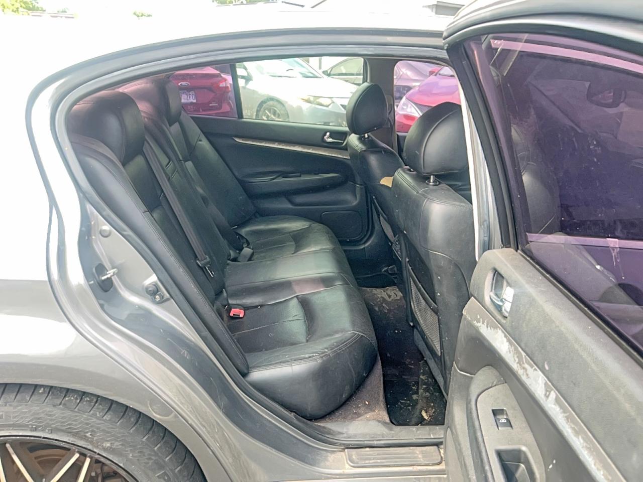 2011 Infiniti G25 Sedan X Gray vin: JN1DV6AR8BM650020
