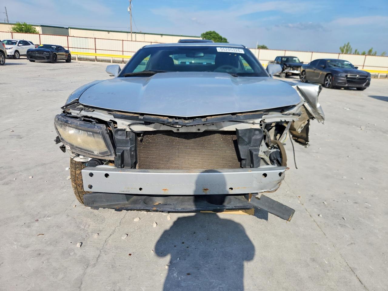 2014 Chevrolet Camaro Lt Серебряный vin: 2G1FB1E30E9268310