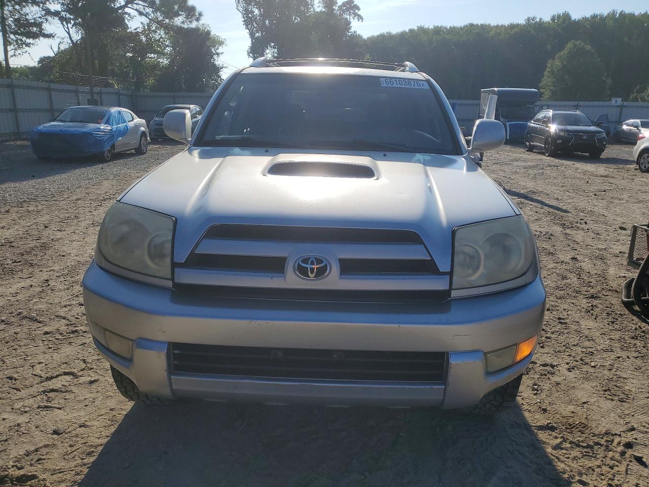 2004 Toyota 4runner Sport Edition Silver vin: JTEBU14R548027256