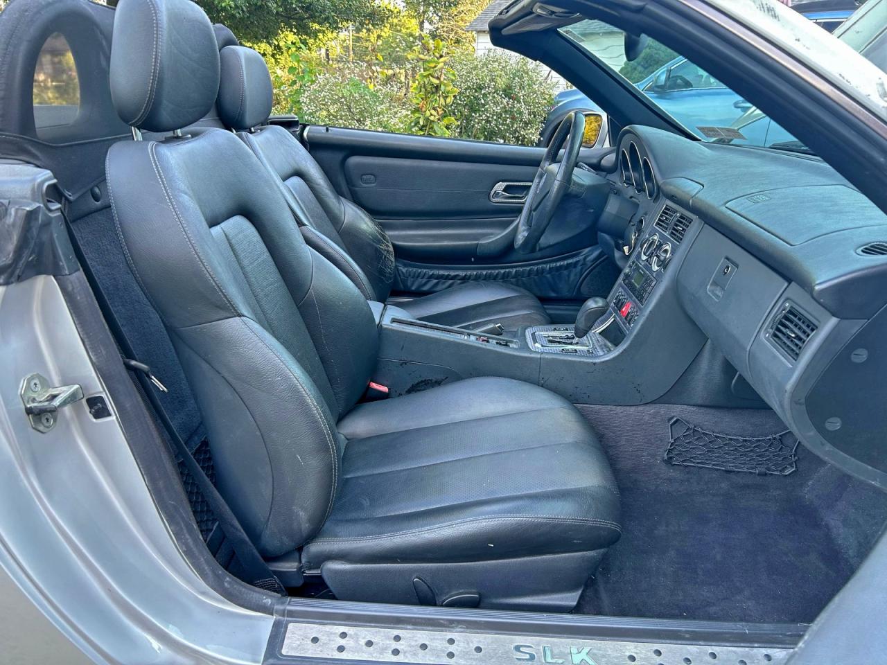 2001 Mercedes-benz Slk 230 Kompressor Gray vin: WDBKK49F31F234132
