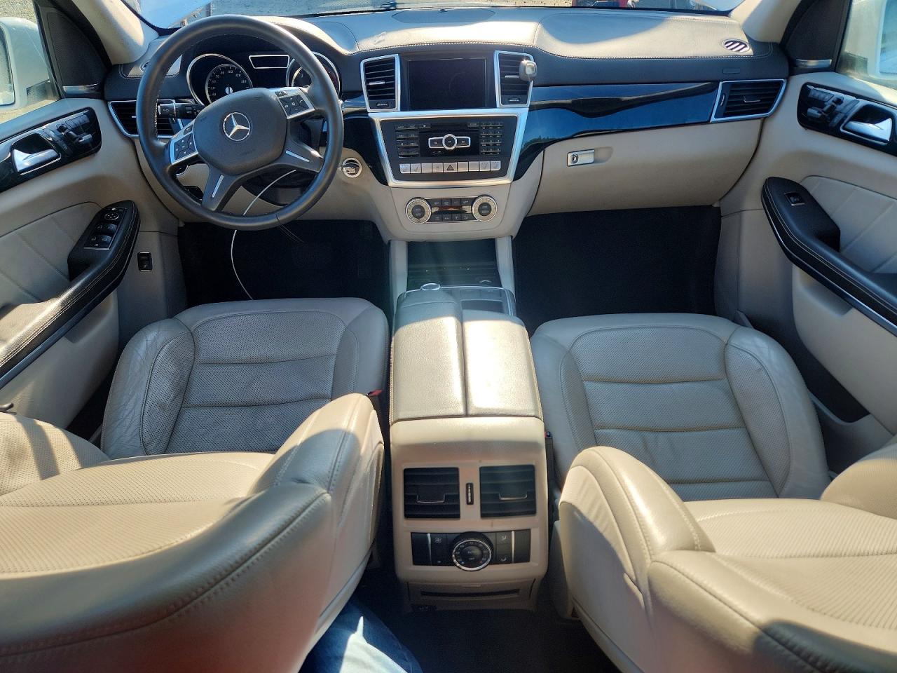 2014 Mercedes-benz Gl 350 Bluetec White vin: 4JGDF2EE4EA363043