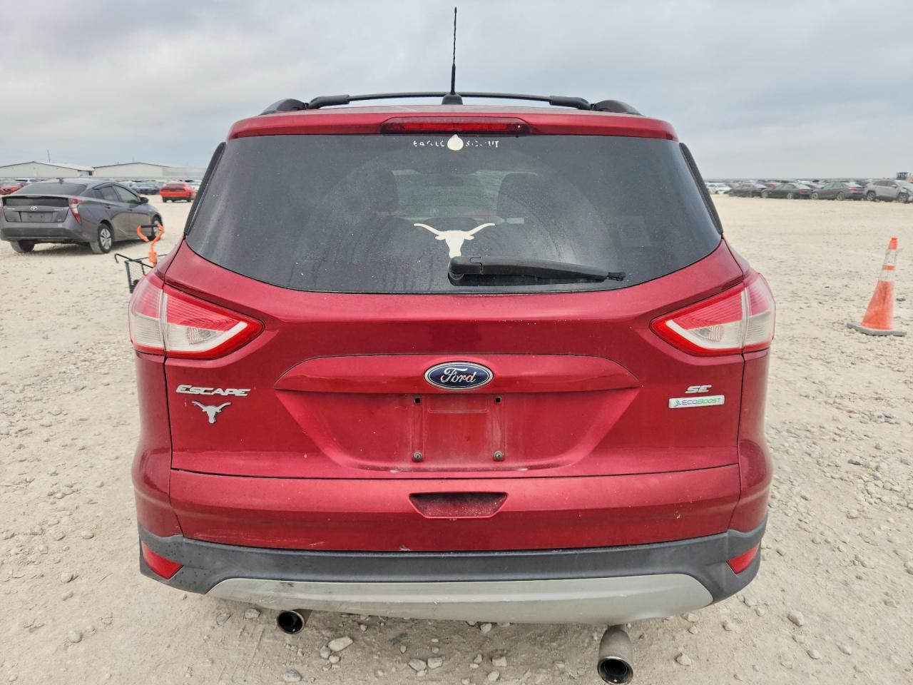 2013 Ford Escape Se Red vin: 1FMCU0GX2DUB63246