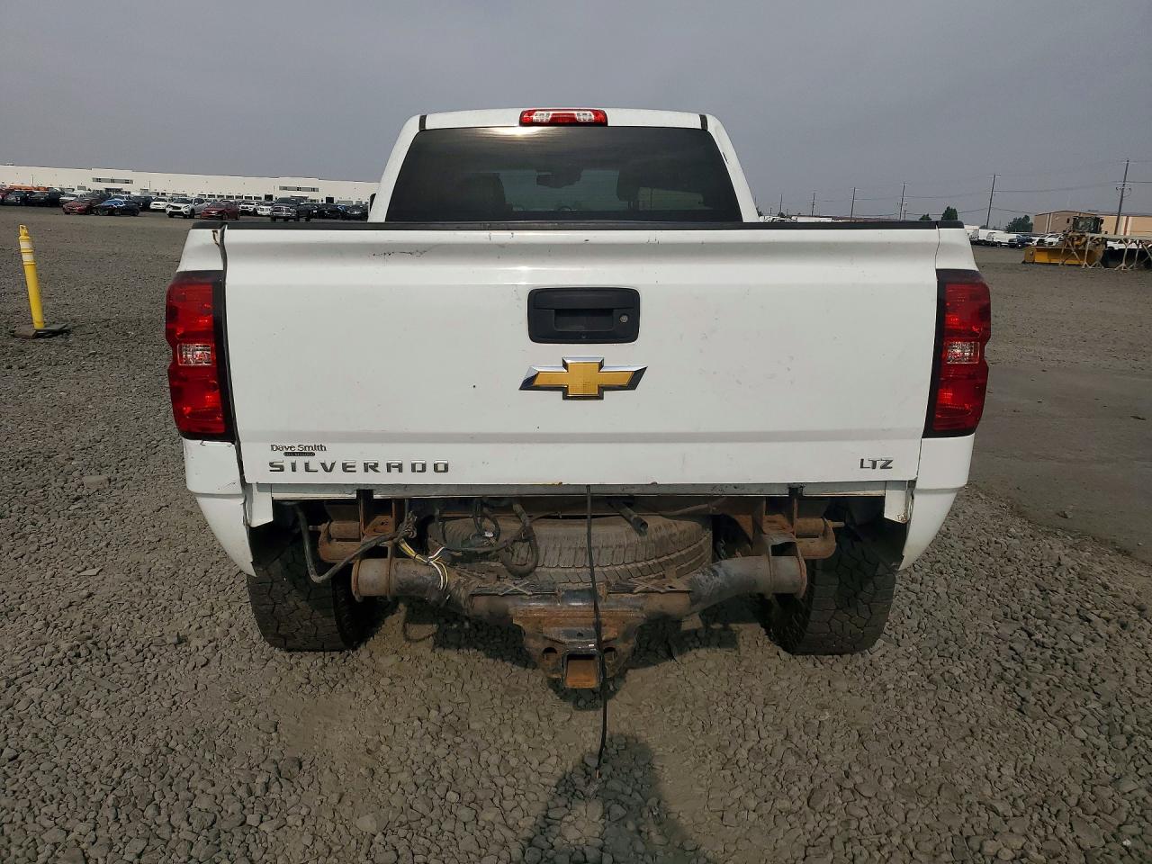 2015 Chevrolet Silverado K2500 Heavy Duty Ltz White vin: 1GC1KWE88FF101096