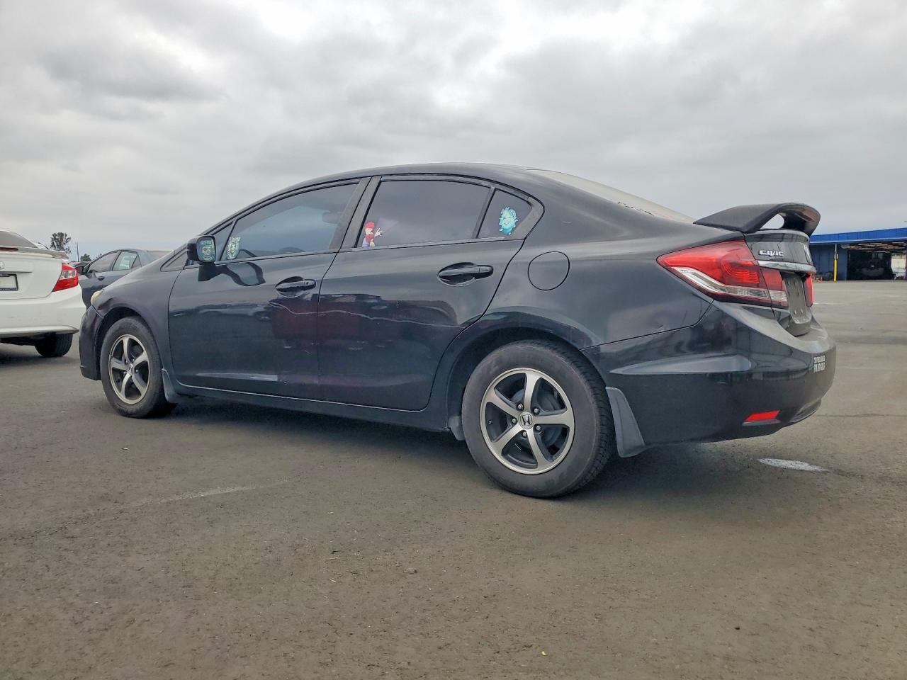 2015 Honda Civic Se Black vin: 19XFB2F76FE703526