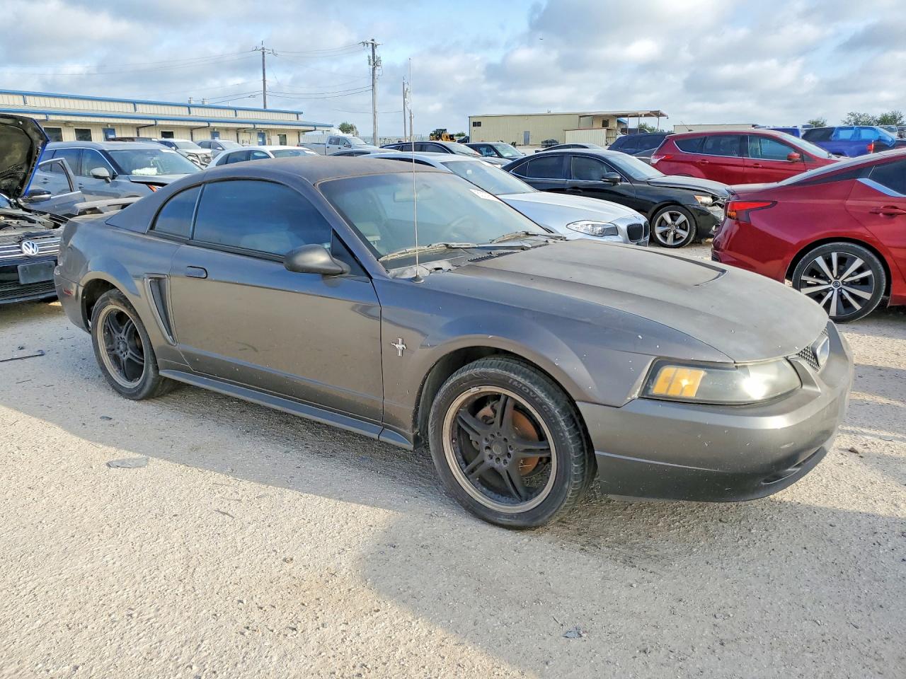2003 Ford Mustang Gray vin: 1FAFP40423F406465
