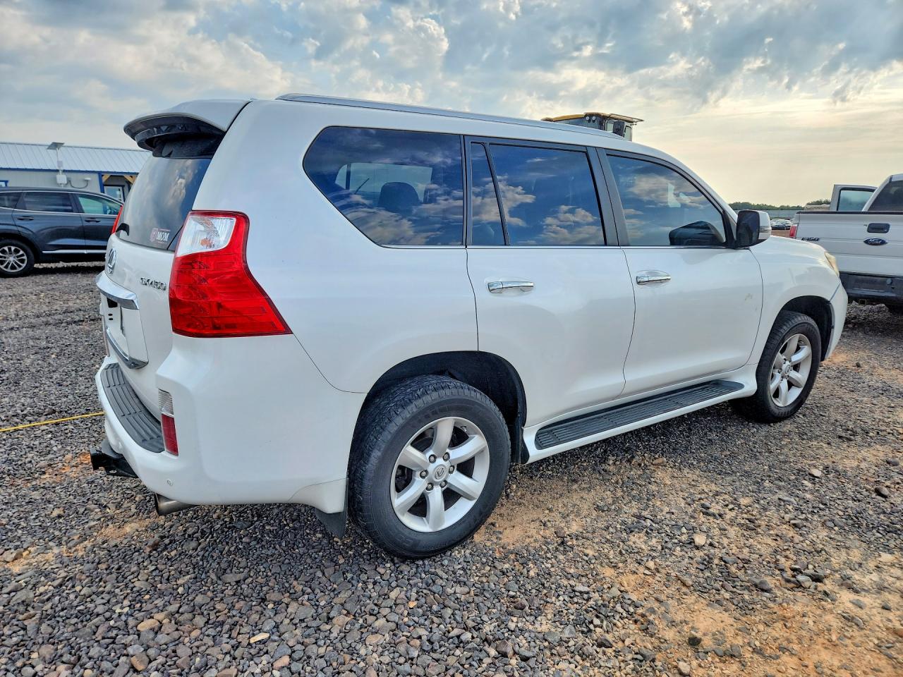 2010 Lexus Gx 460 White vin: JTJBM7FX1A5013092