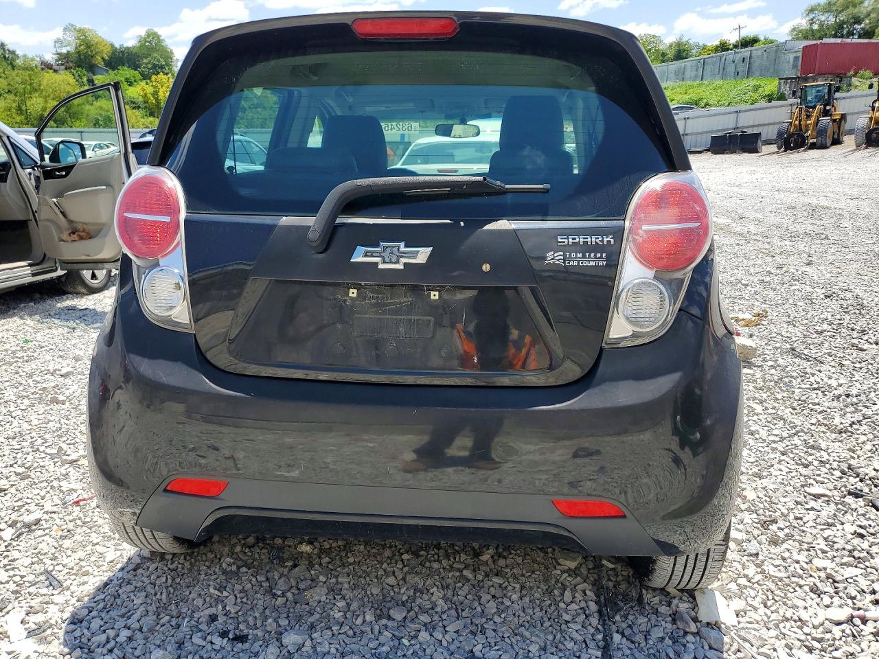 2014 Chevrolet Spark 1lt Black vin: KL8CC6S97EC449046
